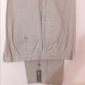 Men’s  Cotton Slacks, size 42, by HICKEY FREEMAN, brand new